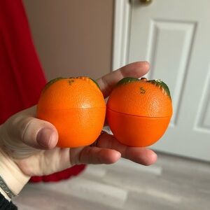 4/$100 Orange Fruit-Shaped Containers salt and pepper shakers 🍊